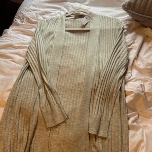 Loft grey cardigan